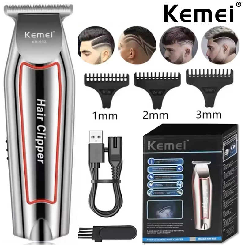 Men'S Grooming Essentials - Kemei Professional Hair Trimmer Electric Beard