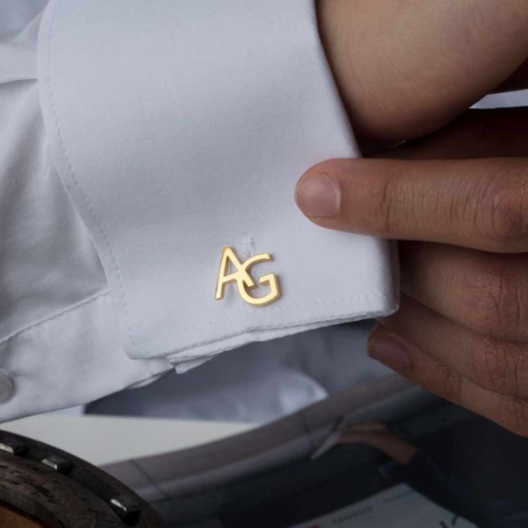 Men'S Grooming Gifts - Custom Name Cufflinks for Men Stainless
