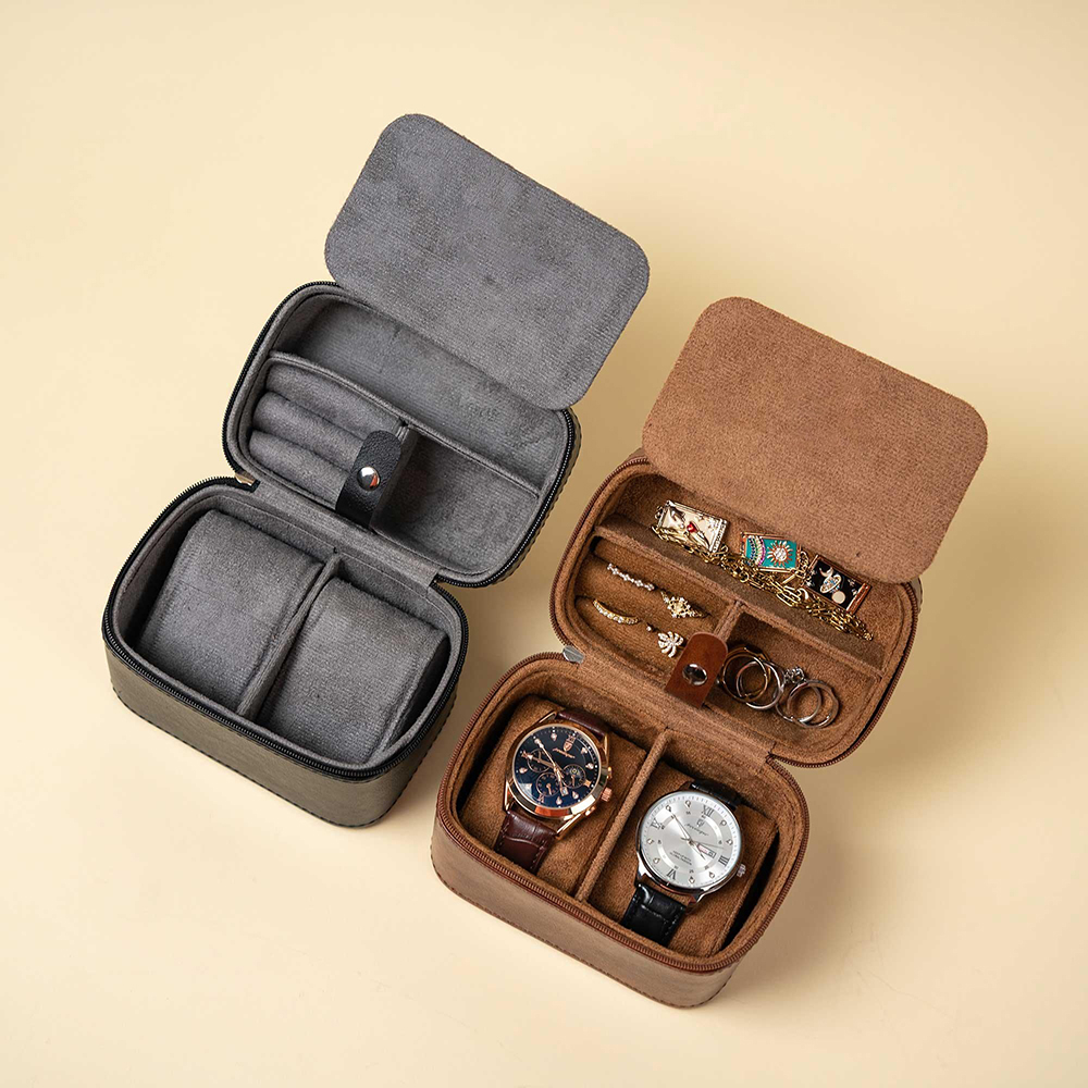 Men'S Grooming Day - Personalized Watch Box for Men Travel