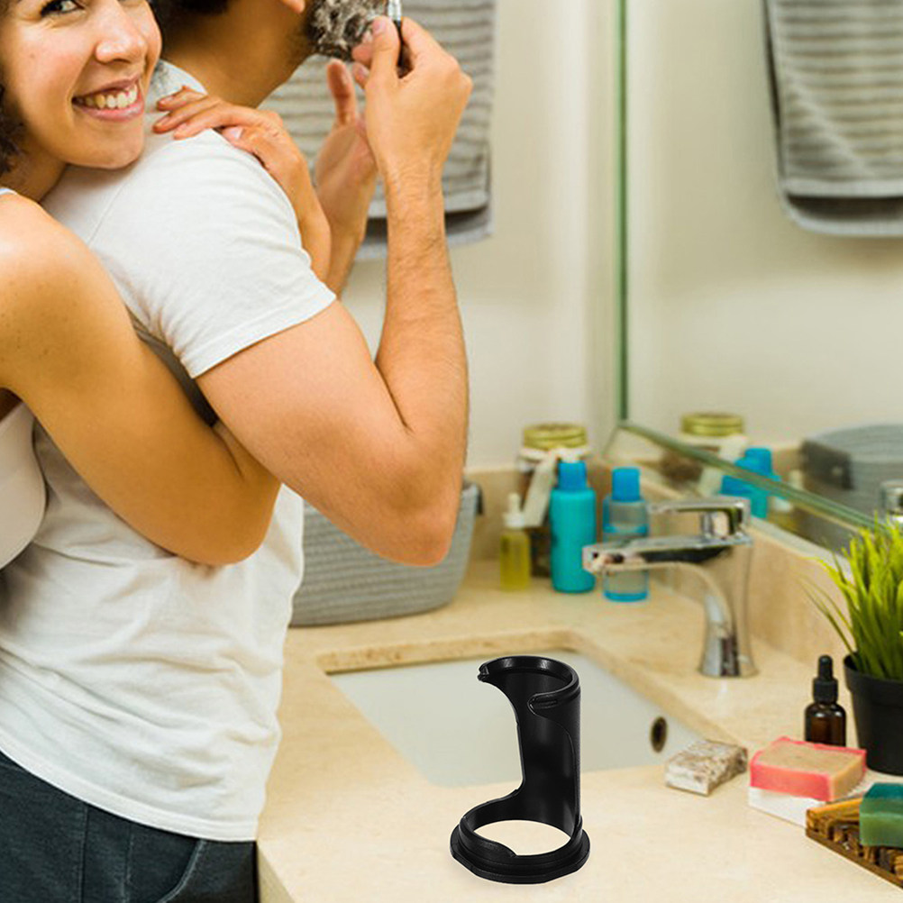 Men'S Grooming Razor - 2Pcs Plastic Shaving Brush Holder for