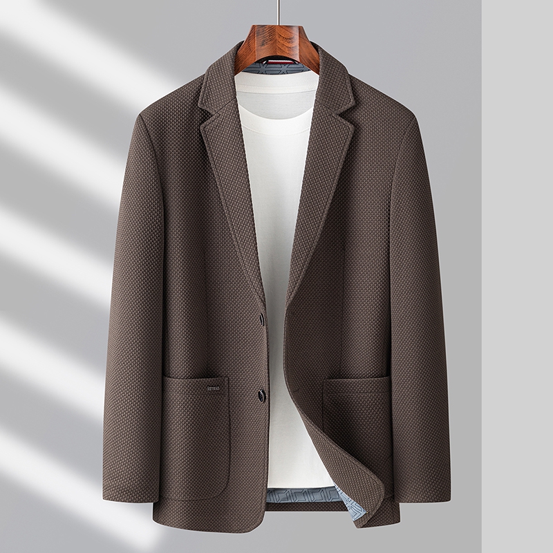 Jack Men'S Grooming - 2026 autumn Fashion Solid Color blazers