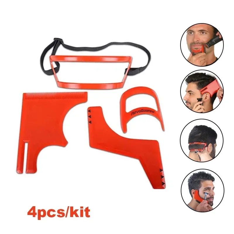 2/4Pcs Men's Beard Combs Hair  - đánh giá và giá Grooming Men'S Hair