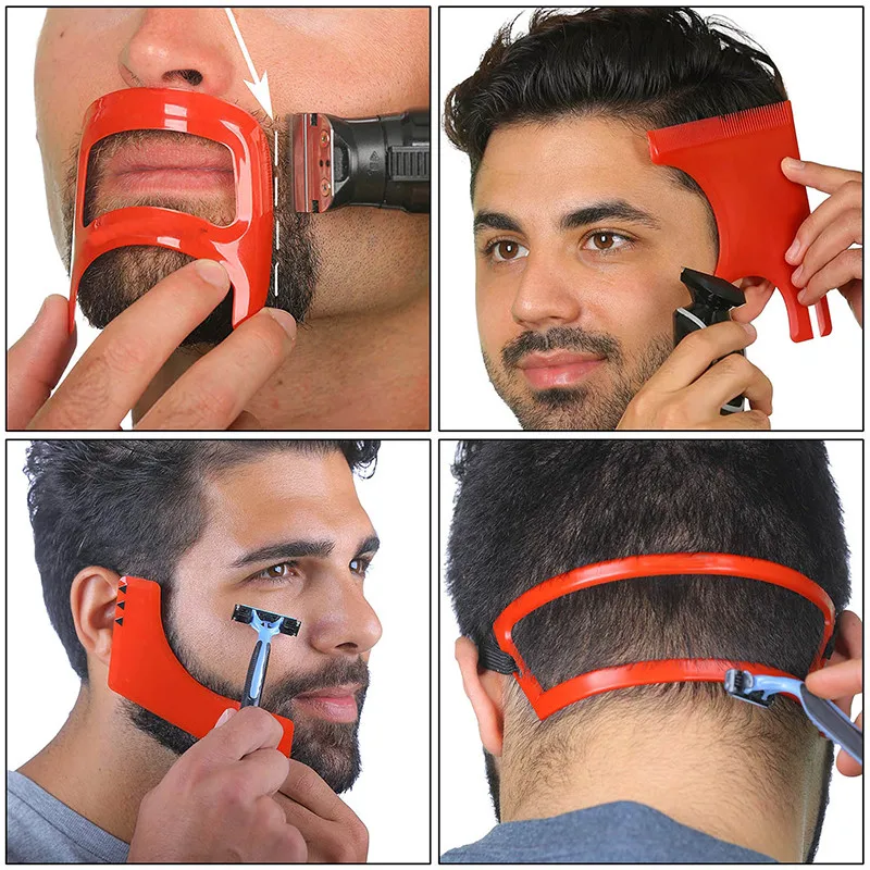 2/4Pcs Men's Beard Combs Hair  - đánh giá và giá Grooming Men'S Hair