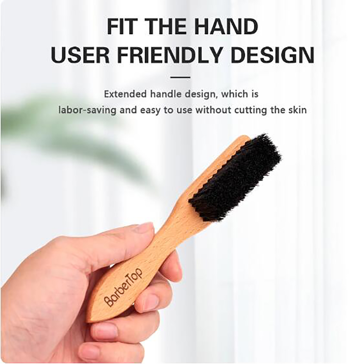 Barbershop Wooden Handle Boar  - đánh giá và giá Grooming Men'S Hair