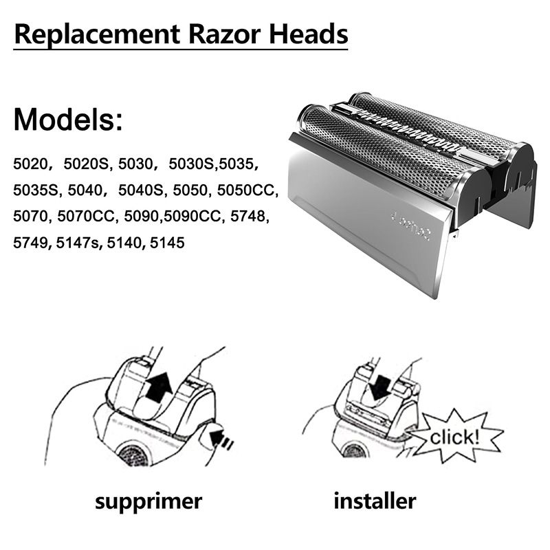 52S Replacement Head Razor Bla - đánh giá và giá Men'S Face Grooming