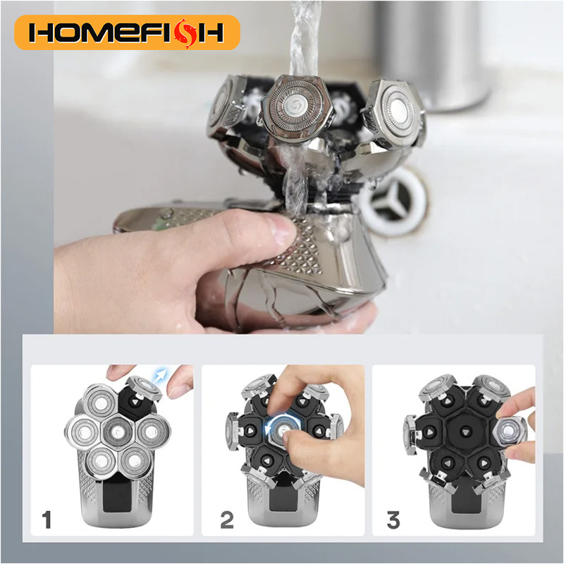 HOMEFISH Mens 7 Blade Razor Re - đánh giá và giá Men'S Grooming Razor