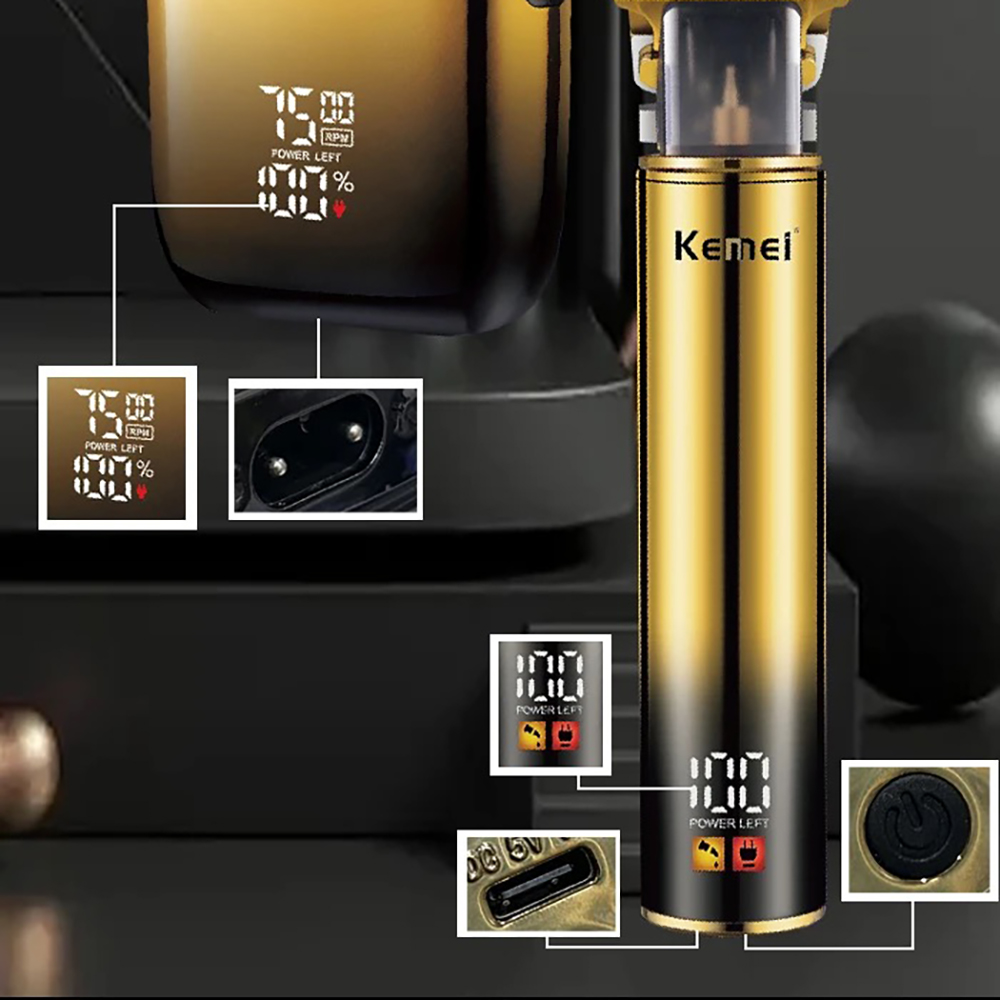 Kemei Hair Trimmer Electric Ra - đánh giá và giá Men'S Grooming Essentials