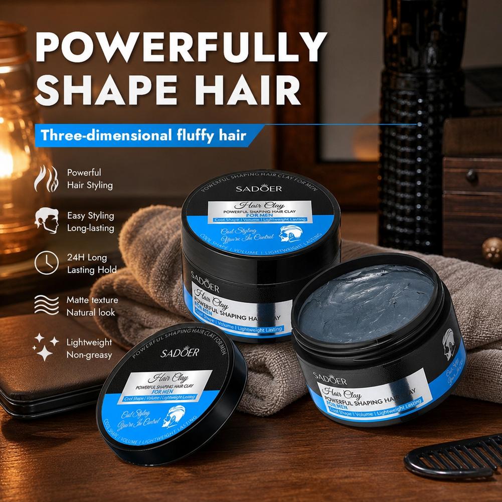 Matte Hair Styling Clay Strong - đánh giá và giá Grooming Men'S Hair