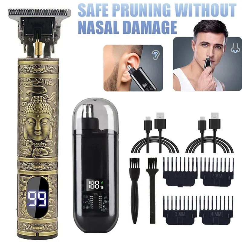 Portable T9 Hair Clipper Nasal - đánh giá và giá Men'S Face Grooming