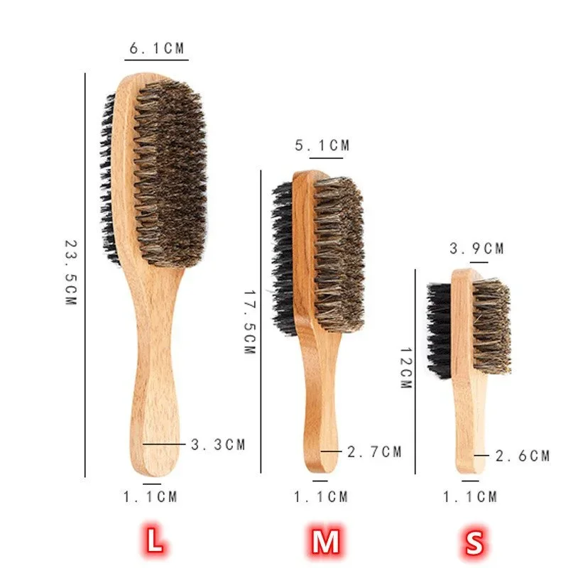 Beard Brush with Natural Woode - đánh giá và giá Men'S Grooming Essentials
