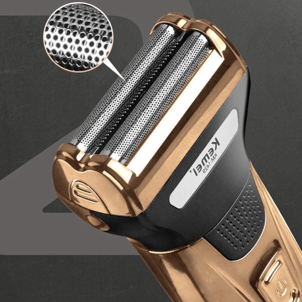 Kemei 3 In 1 Powerful Electric - đánh giá và giá Men'S Face Grooming