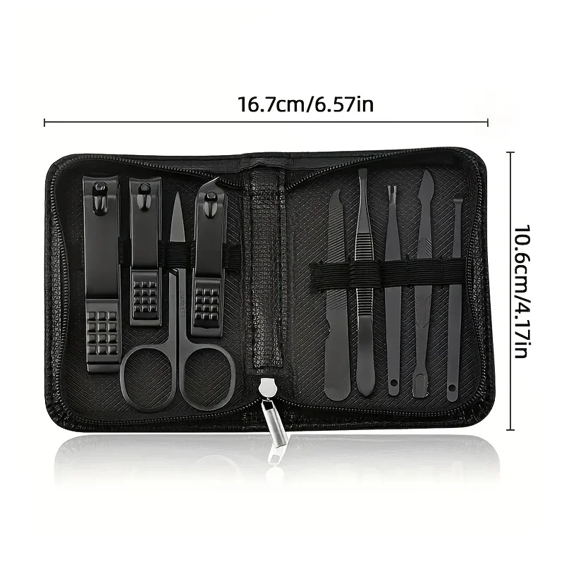 9 Piece in 1 Manicure Set Pedi - đánh giá và giá Men'S Grooming Essentials