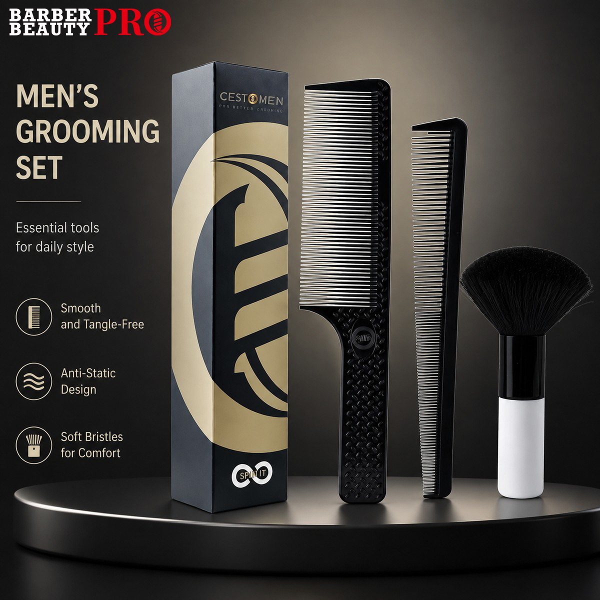 3Pcs Professional Hair Cutting - đánh giá và giá Men'S Grooming Hairstyles