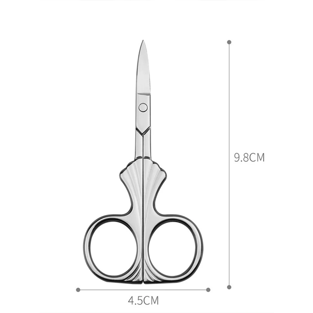 Stainless Steel Eyebrow Scisso - đánh giá và giá Men'S Grooming Eyebrow Trimming