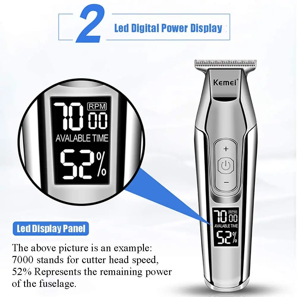 Kemei Hair Clipper KM-5027 Or  - đánh giá và giá Men'S Grooming Razor