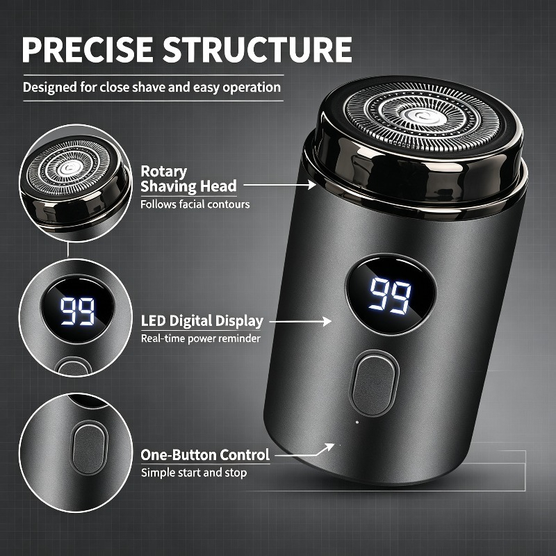 USB Rechargeable Waterproof El - đánh giá và giá Men'S Grooming Boxes