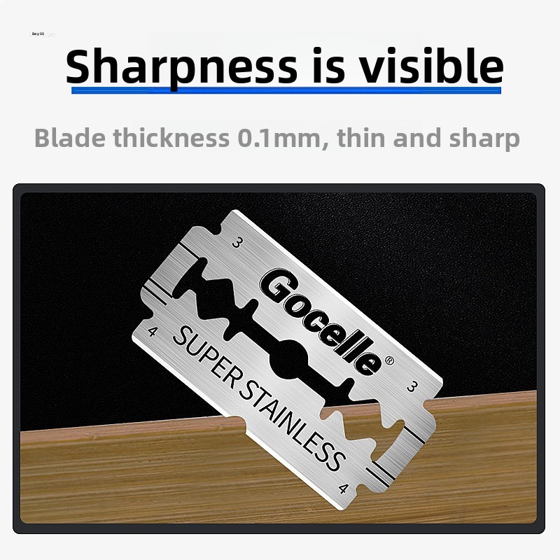 Double Edge Vintage Style Stai - đánh giá và giá Men'S Grooming Eyebrow Trimming