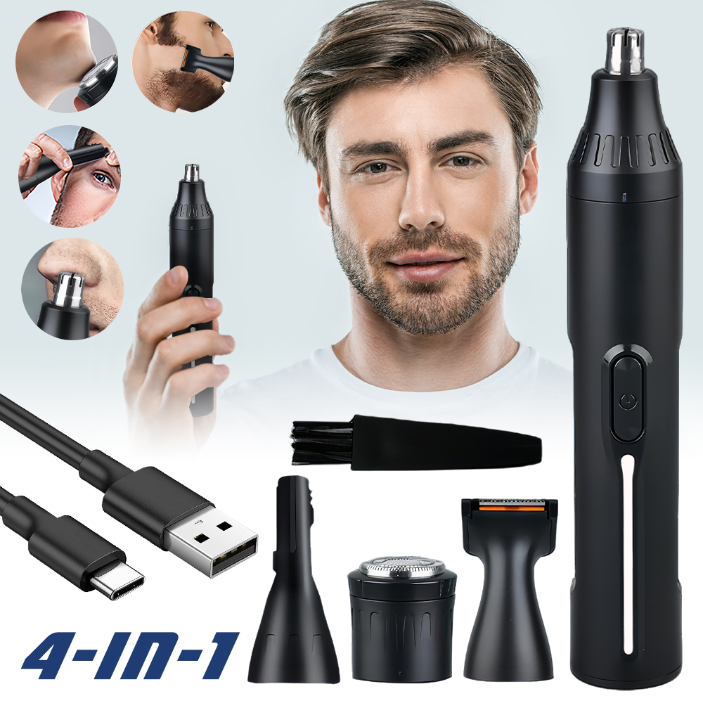 Portable 4 In 1 Men Facial Gro - đánh giá và giá Men'S Grooming Eyebrow Trimming