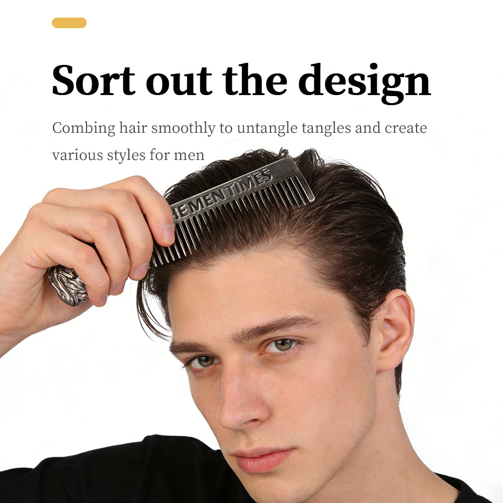 Men Vintage Beard & Hair Comb  - đánh giá và giá Men'S Grooming Hairstyles