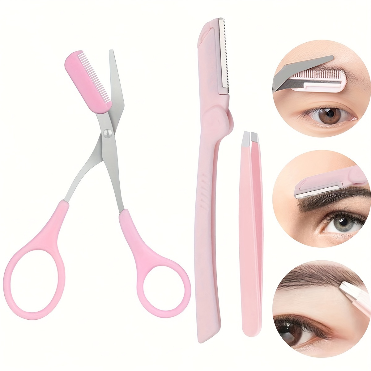 3pcs Set Eyebrow Kit For Women - đánh giá và giá Men'S Grooming Essentials